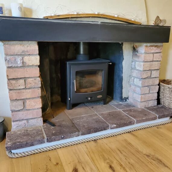 Fireplace rebuild
