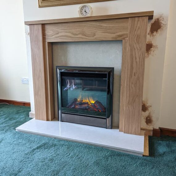 Be Modern Flare Electric Fire Installation