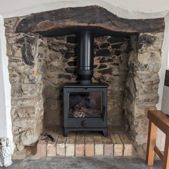 Wood Burner Double Installation